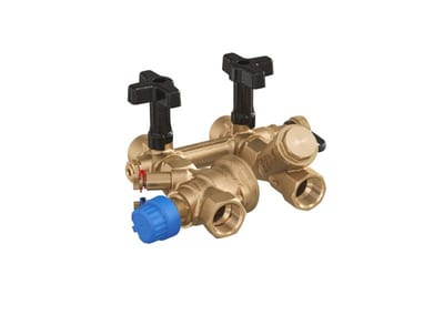 Danfoss AB-QM 4.0 Flexo DN 15 standard-flow pressure-independent balancing & control valve, with strainer, left-hand, with test plugs