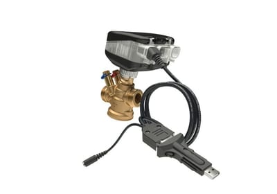 Danfoss AB-QM DN 200 pressure-independent balancing & control valve, flanged (EN 1092-2), PN 16