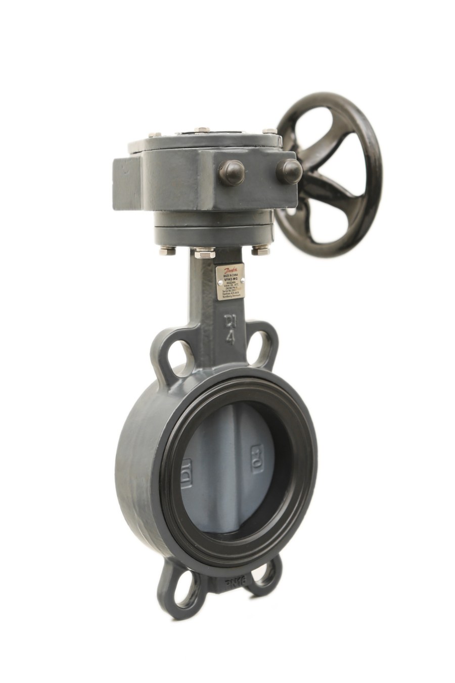 Danfoss VFH2-WG DN 150 PN 16 manual butterfly valve — wafer, worm gear (003Z2408)