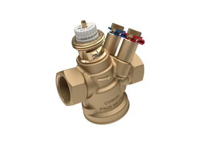 Danfoss AB-QM 4.0 DN 20 HF (high flow) pressure-independent balancing & control valve, with test plugs, internal thread (Rp)