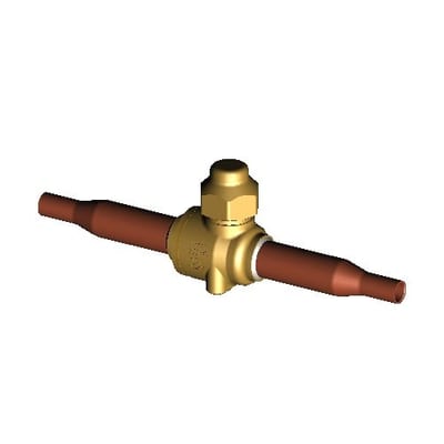 Danfoss GBC 6S Shut-off Ball Valve 1/4 in Solder ODF
