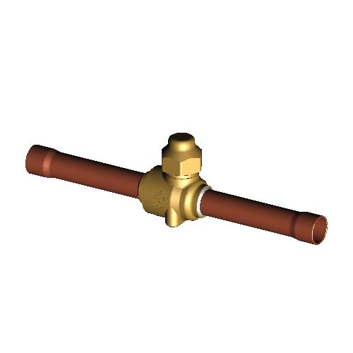Danfoss GBC 12S Shut-off Ball Valve 1/2 in Solder ODF 009L7022