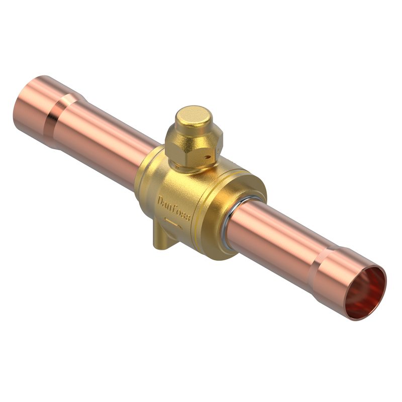 Danfoss GBC 22S Shut-off Ball Valve 7/8 in Solder ODF