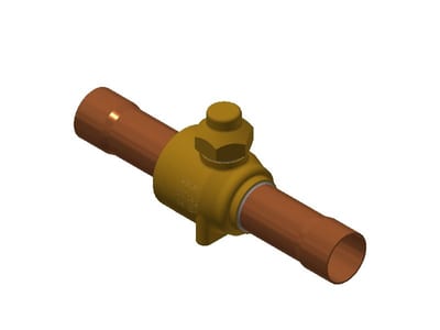 Danfoss GBC 42S Shut-off Ball Valve 1 5/8 in Solder ODF