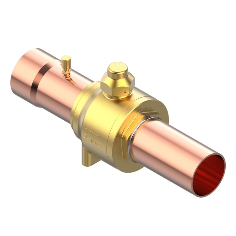 Danfoss GBC 67S Shut-off Ball Valve 2 5/8 in Solder ODF/ODM
