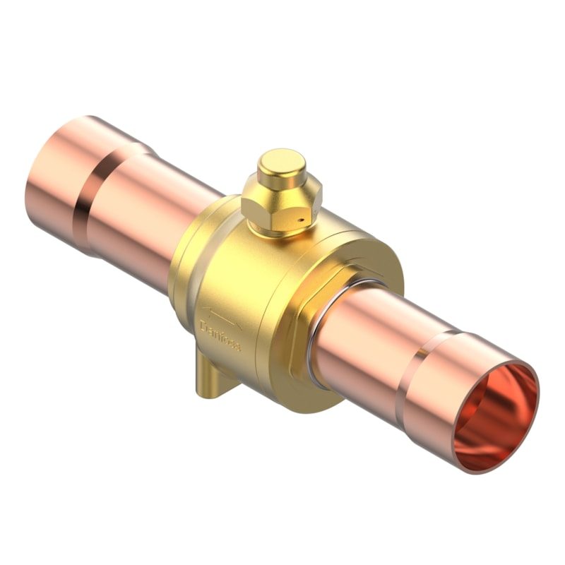 Danfoss GBC 67S Shut-off Ball Valve 2 5/8 in Solder ODF