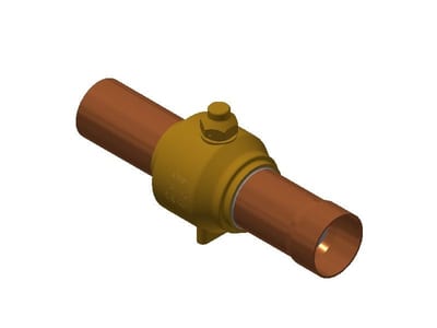 Danfoss GBC 79S Shut-off Ball Valve 3 1/8 in Solder ODF/ODM