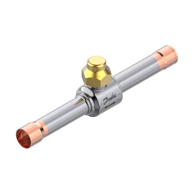 Danfoss GBC 16L Shut-off Ball Valve inlet ODM, outlet ODF 5/8 in (16 mm) Solder