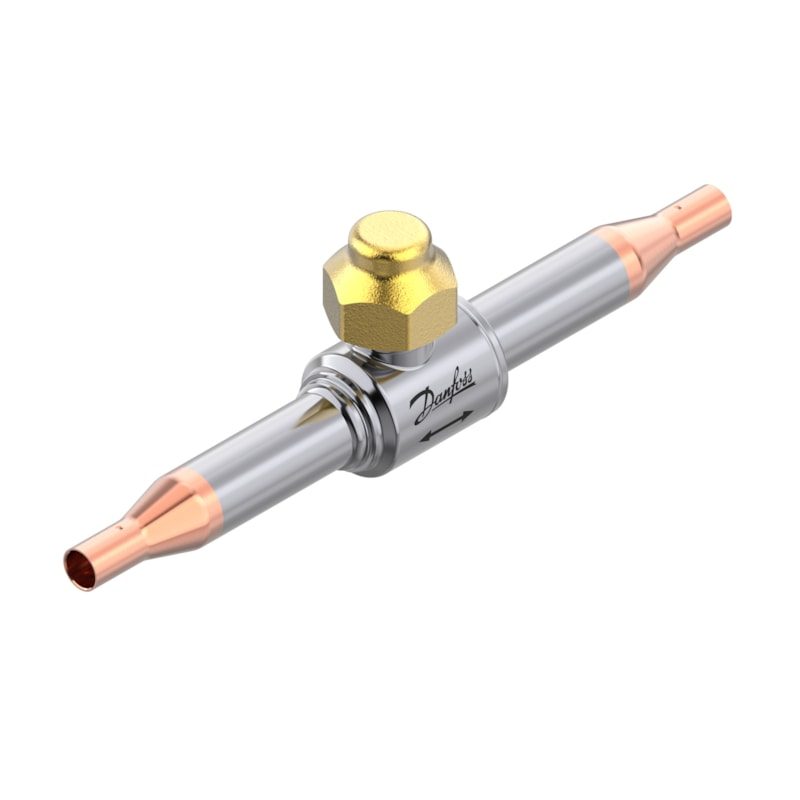 Danfoss GBC 6L Shut-off Ball Valve 1/4 in Solder ODF