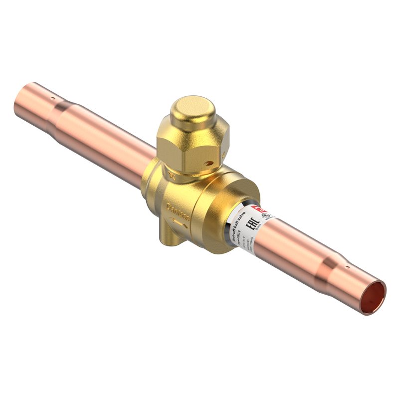 Danfoss GBC 10S E Shut-off Ball Valve 10 mm Solder ODF