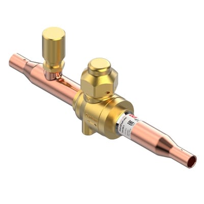 Danfoss GBC 6S E Shut-off Ball Valve 6 mm Solder ODF with Access Port