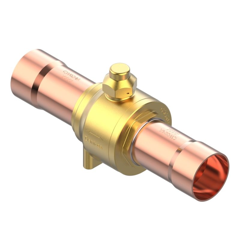 Danfoss GBC 67S E Shut-off Ball Valve 2 5/8 in Solder ODF