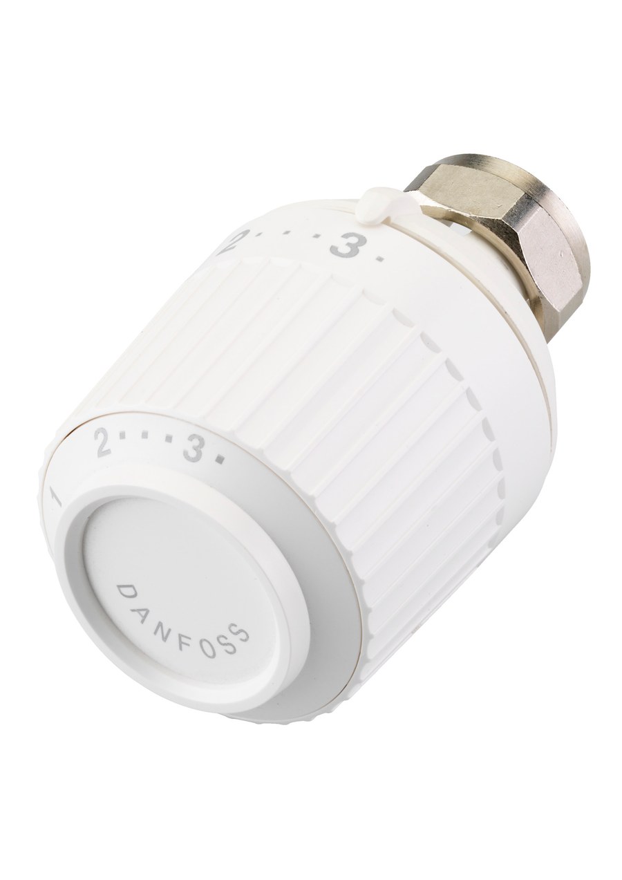 Danfoss MMA (M28) thermostatic radiator sensor (operator head), liquid-charged, built-in sensor, 8–21 °C setting range, for M28 MMA valves (013G2760)