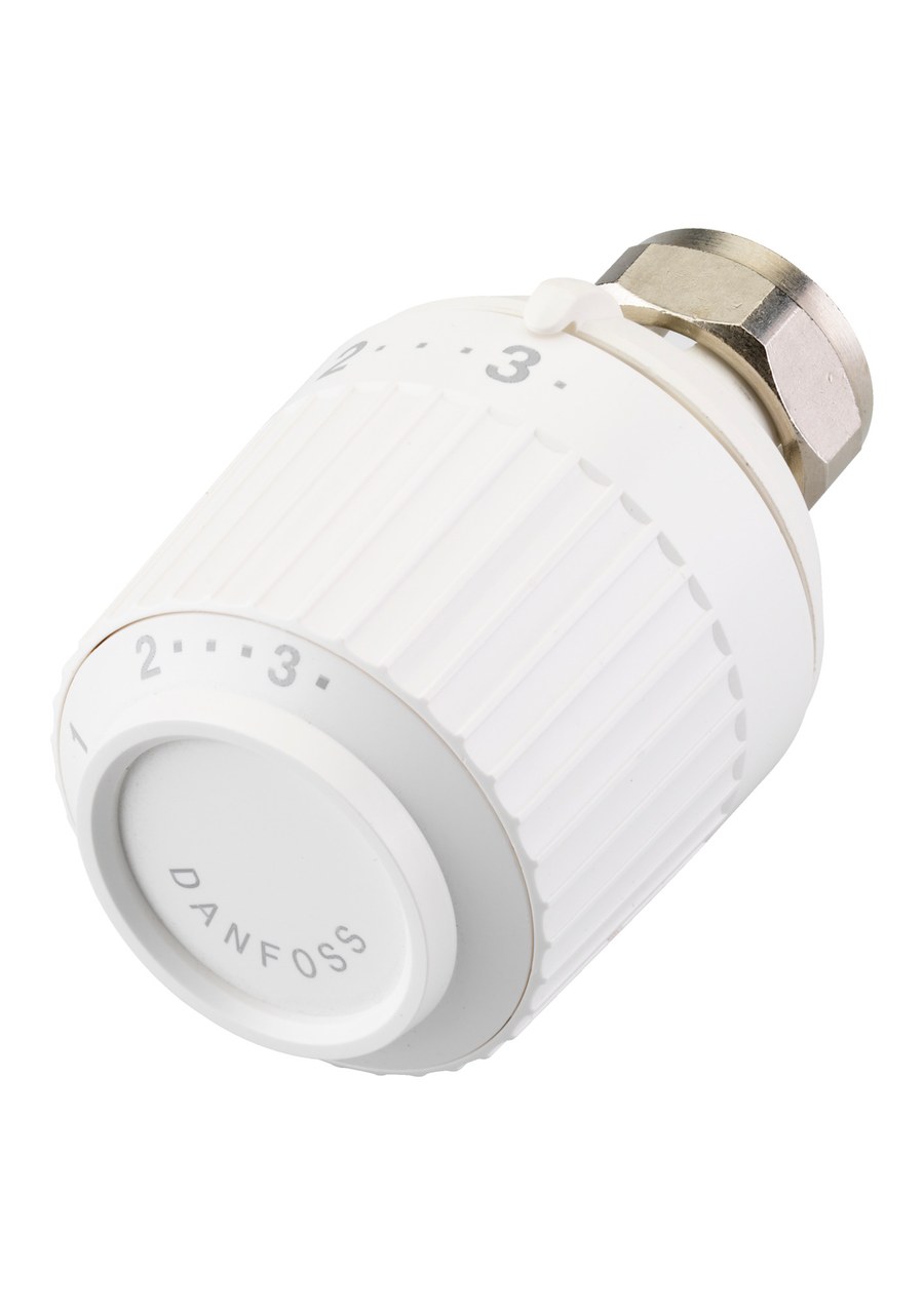 Danfoss TA (M28) thermostatic radiator sensor (operator head), liquid-charged, built-in sensor, 8–21 °C setting range, for M28 TA valves (013G2770)