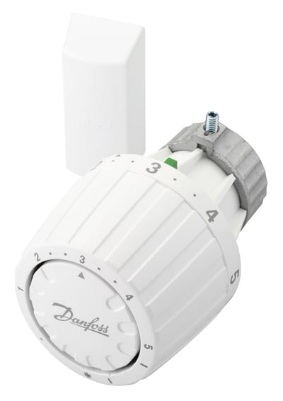 Danfoss RA 2000 thermostatic radiator sensor (operator head), gas-charged, remote sensor, 5–26 °C setting range, for RA valves (013G2912)