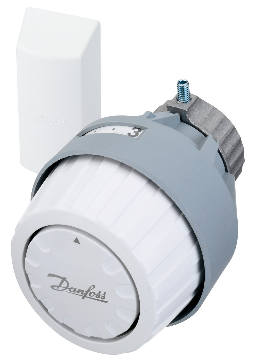 Danfoss RA 2000 thermostatic radiator sensor (operator head), gas-charged, remote sensor, 5–26 °C setting range, for RA valves (013G2922)
