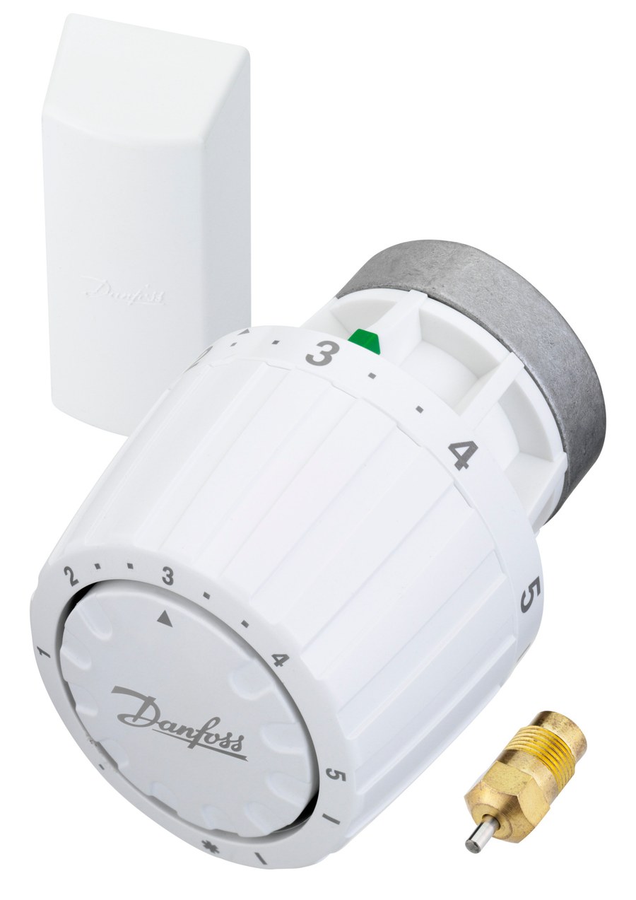 Danfoss RA/V service sensor kit, gas-charged, remote sensor, 5–26 °C setting range, for RAV valves (013G2963)
