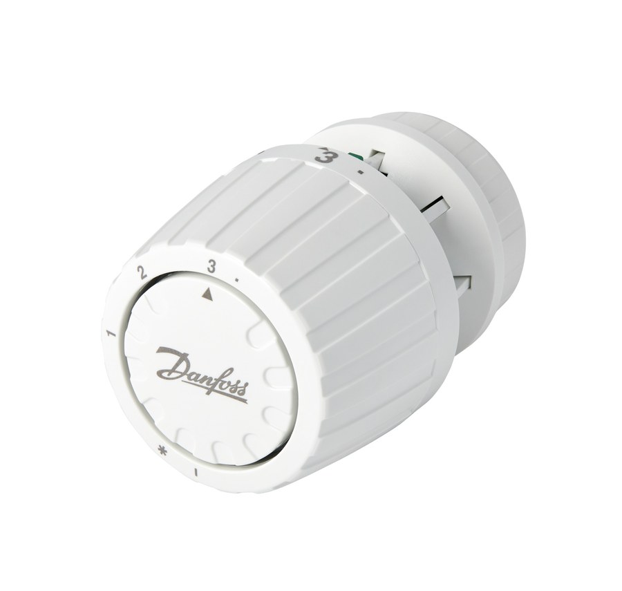 Danfoss RA 2000 thermostatic radiator sensor (operator head), gas-charged, built-in sensor, 5–23 °C setting range, for RA valves (013G2971)