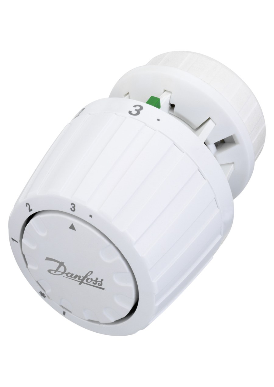 Danfoss RA 2000 thermostatic radiator sensor (operator head), gas-charged, built-in sensor, 5–22 °C setting range, for RA valves (013G2978)