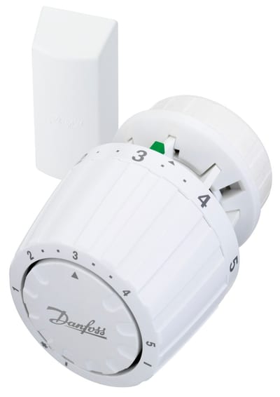 Danfoss RA 2000 thermostatic radiator sensor (operator head), gas-charged, remote sensor, 5–26 °C setting range, for RA valves (013G2992)