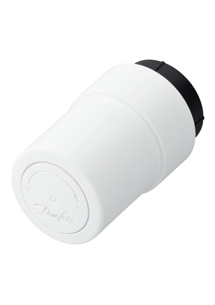 Danfoss manual handwheel for RA radiator valves — RAL 9016 (013G5002)