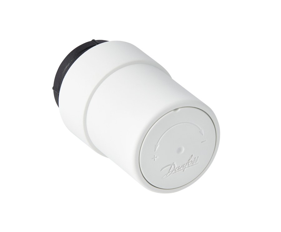 Danfoss manual handwheel for RA radiator valves — RAL 9016 (013G5009)