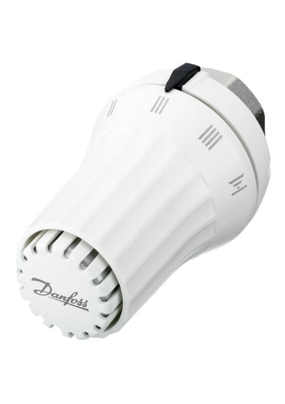 Danfoss RAE-K thermostatic radiator sensor — liquid-charged, built-in sensor, 8–28 °C, M30X1.5 connection (013G5034)