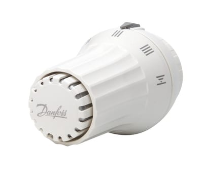Danfoss RAE thermostatic radiator sensor — liquid-charged, built-in sensor, 8–28 °C, RA connection (013G5054)