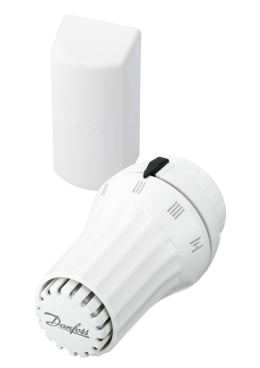 Danfoss RAE thermostatic radiator sensor — liquid-charged, remote sensor, 8–28 °C, RA connection (013G5056)