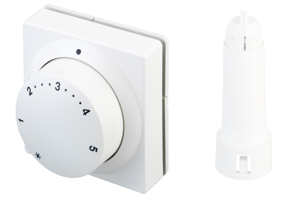 Danfoss RA Remote Setting thermostatic radiator remote adjuster — liquid-charged, remote temperature adjuster, 8–28 °C, RA connection (013G5068)