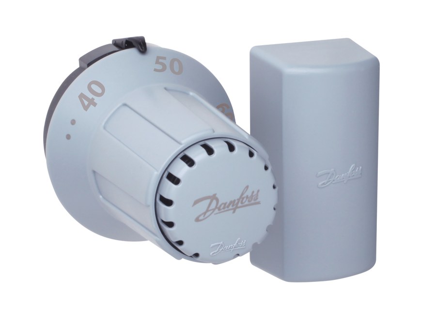 Danfoss FTC thermostatic element — self-acting, 35–70 °C setting range, 2 m capillary (013G5080)