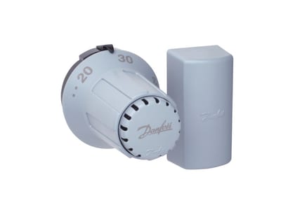 Danfoss FTC thermostatic element — self-acting, 15–50 °C setting range, 2 m capillary