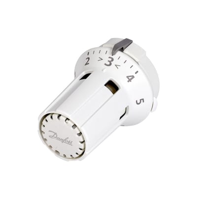 Danfoss RAW/RTD thermostatic radiator sensor — liquid-charged, built-in sensor, 8–28 °C, RTD connection
