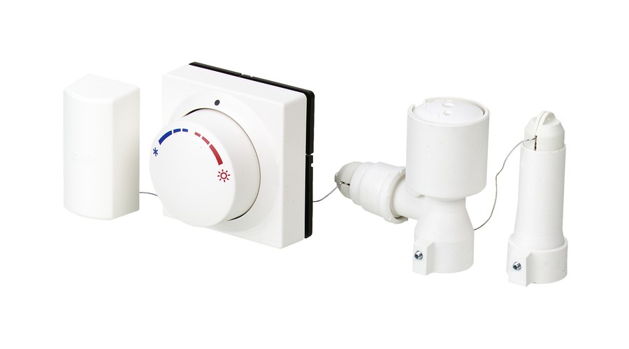 Danfoss FED self-acting room controller — sequence control of a cooling and a heating circuit, 7+8 m capillary (013G5461)