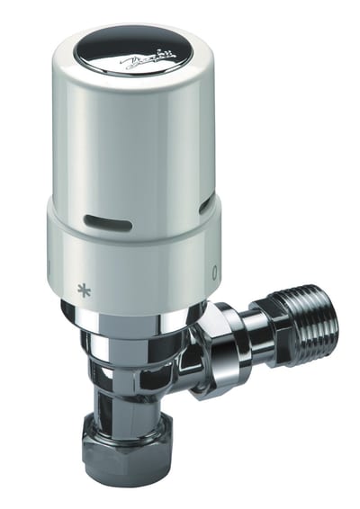 Danfoss RAS-D2 TRV Pack radiator valve set (TRV set) — Angle 10/15 mm, 2-Elements, RAS-D2 sensor (013G6013)