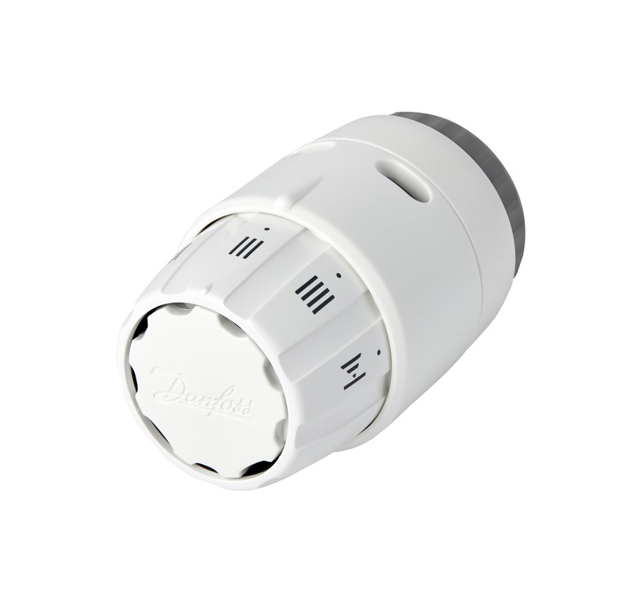 Danfoss RAS-C2 thermostatic radiator sensor — liquid-charged, built-in sensor, 8–28 °C, RA connection (013G6041)