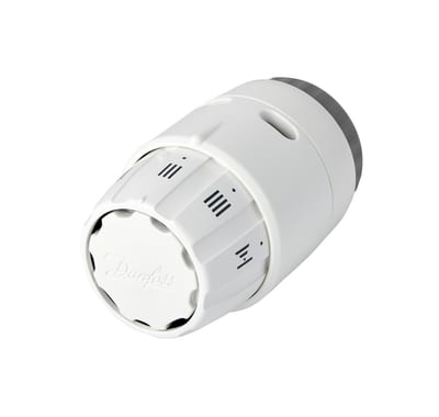 Danfoss RAS-C2 thermostatic radiator sensor — liquid-charged, built-in sensor, 8–28 °C, RA connection
