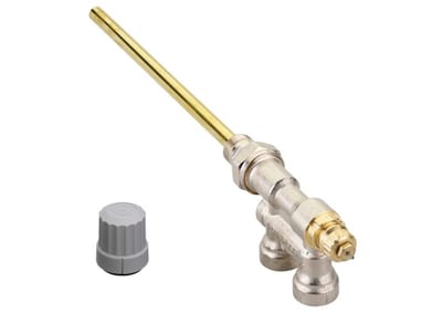 Danfoss RTR 15/6T lance (bypass) valve Wall connection, Kvs 2 m³/h, 1-Pipe system