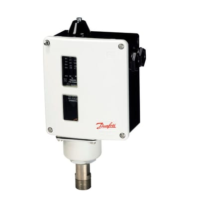 Danfoss RT6W Pressure Switch 5 to 25 bar SPDT Auto Reset