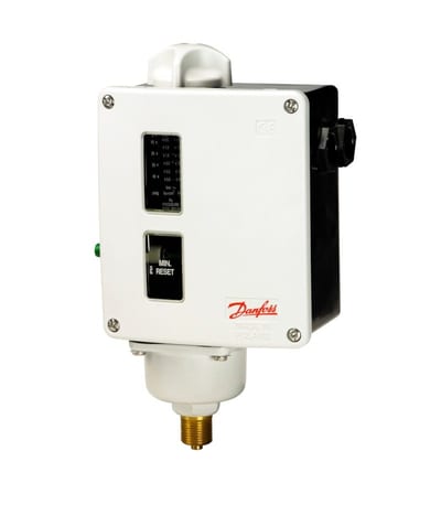 Danfoss RT110 Pressure Switch 0.2 to 3 bar SPDT Manual Min