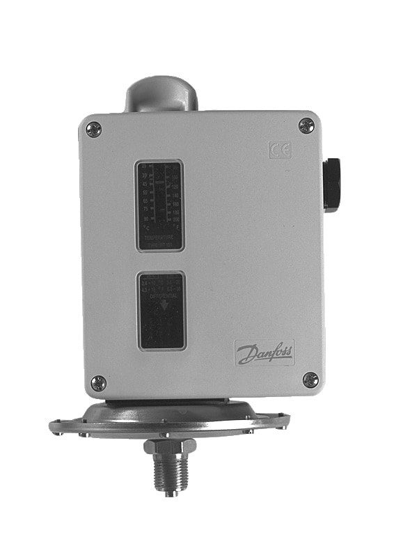 Danfoss RT113 Pressure Switch 0 to 0.3 bar SPDT Auto Reset (017-519666)