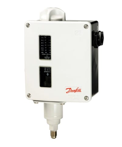 Danfoss RT1 Pressure Switch -0.8 to 5 bar SPDT Auto Reset