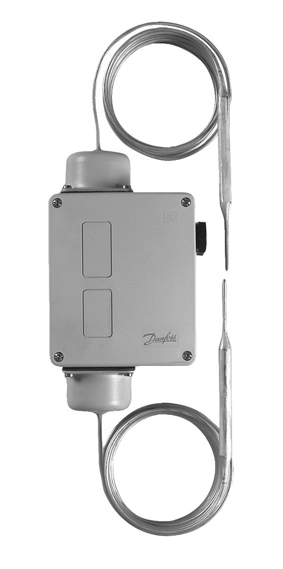 Danfoss RT270 Thermostat -30 to 40 degC SPDT Auto Reset 5 m Capillary (017D003166)