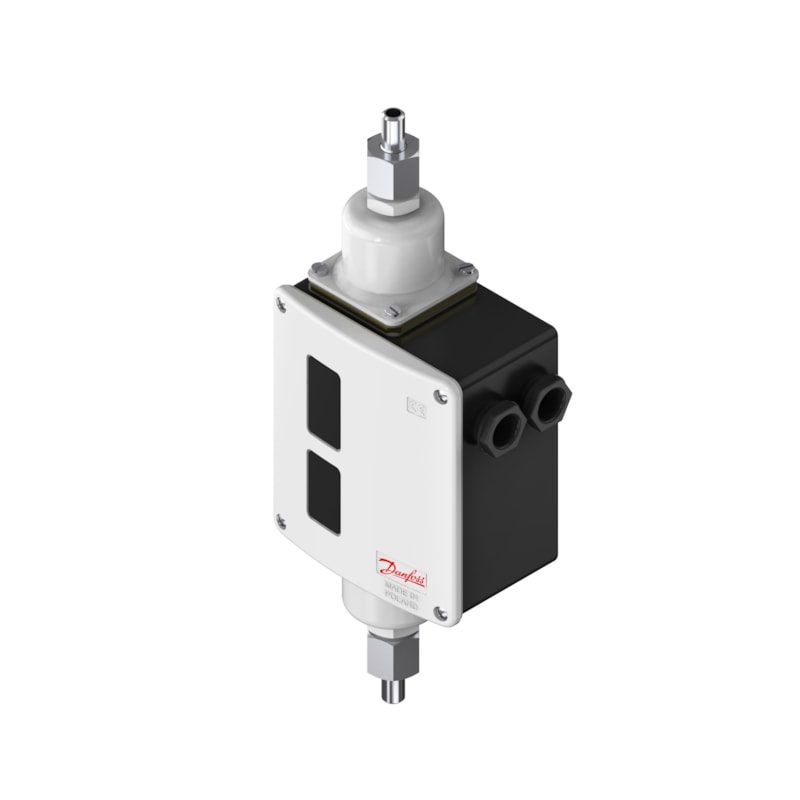 Danfoss RT262AL Differential Pressure Switch 0.1 to 1.5 bar SPDT Auto Reset (017D004366)