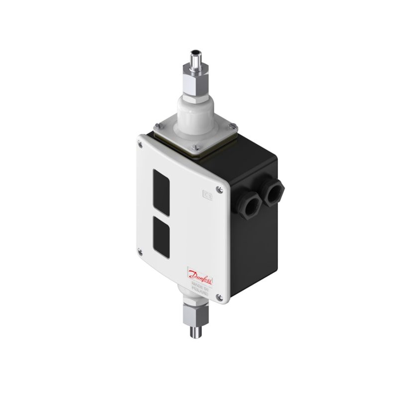 Danfoss RT260AL Differential Pressure Switch 0.5 to 4 bar SPDT Auto Reset (017D004866)