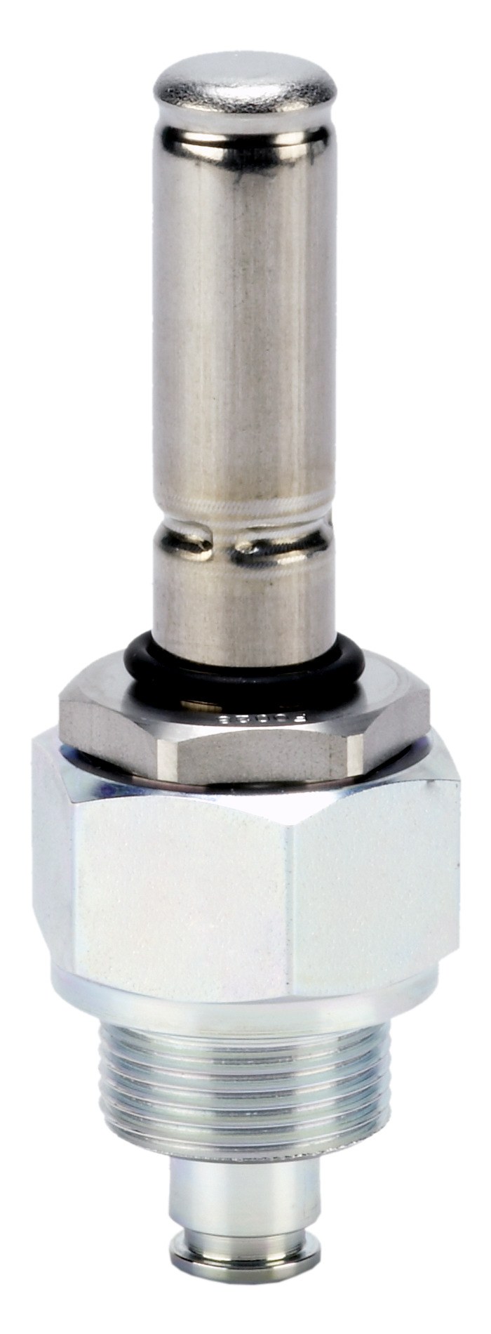 Danfoss EVM normally-open solenoid pilot valve, servo-piston, 1.8 mm orifice, for ICS servo-operated main valves (code 027B1132)