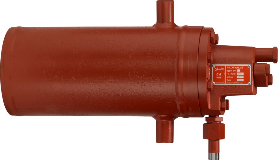 Danfoss SV 6 float valve, modulating liquid-level regulating valve, Kv 0.43, MWP 28 bar (code 027B2026)