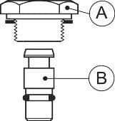 Danfoss Blanking plug for ICM/ICS/ICLX and PM pilot-operated valves