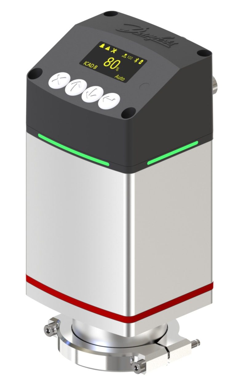 Danfoss ICAD 600B electric actuator (Bluetooth, display, Ethernet) for ICM motor-operated valves