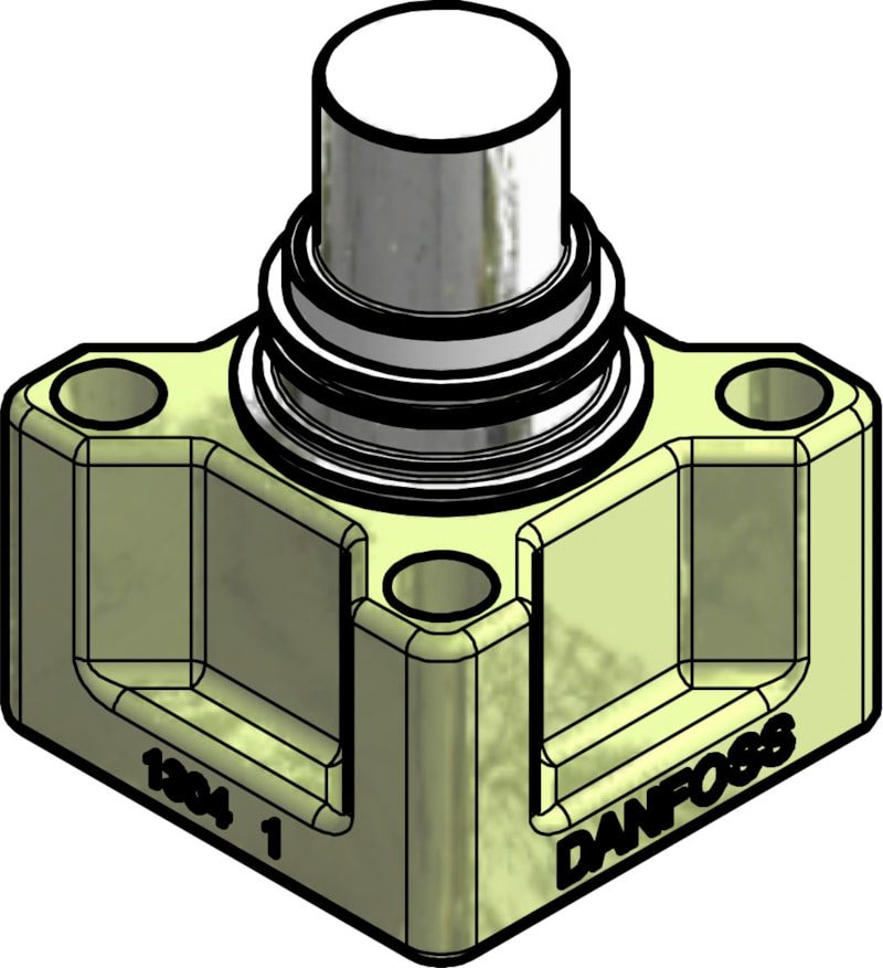 Danfoss ICM 20-A function module, steel (motor operated)